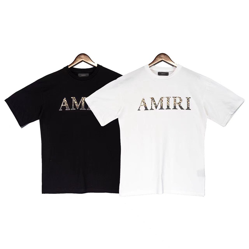 เสื้อยืดโอเวอร์ไซส์พร้อมส่ง-ami-เสื้อยืดแขนสั้น-ผ้าฝ้าย-พิมพ์ลายเสือดาว-โมโนแกรม-โอเวอร์ไซซ์-สไตล์ฮิปฮอป-วินเทจ-พลัสไซซ์