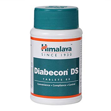 himalaya-diabecon-ds-สมุนไพรลดเบาหวาน-ลดน้ำตาลในเลือดสูตรเข้มข้น-ช่วยลดอาการอยากทานหวาน-ขนาด-60-เม็ด