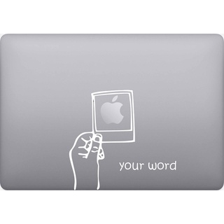 Apple photo สติ๊กเกอร์ 3M ลอกออกไม่มีคราบกาว  Removable 3M sticker, สติ๊กเกอร์ติด รถยนต์ มอเตอร์ไซ