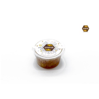 ภาพขนาดย่อของภาพหน้าปกสินค้ารวงผึ้งขนาด 90 กรัม มี  รวงน้ำผึ้งสดธรรมชาติ 100% (HoneyComb) กุนทนฟาร์ม จากร้าน farmkoonton บน Shopee