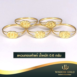 ภาพหน้าปกสินค้าแหวนทองคำแท้ น้ำหนัก 0.6 กรัม ลายแชแนลก้านคู่ ทองคำแท้ 96.5 % พร้อมใบรับประกันสินค้า ที่เกี่ยวข้อง