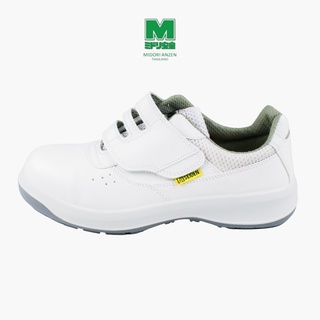 สินค้า Midori Anzen รองเท้าเซฟตี้ สไตล์สนีคเกอร์ รุ่น AG3595 สีขาว / Safety Sneaker Midori Anzen AG3595 White