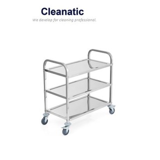 Cleanatic  C-7007	รถเข็นบริการเสิร์ฟสแตนเลส