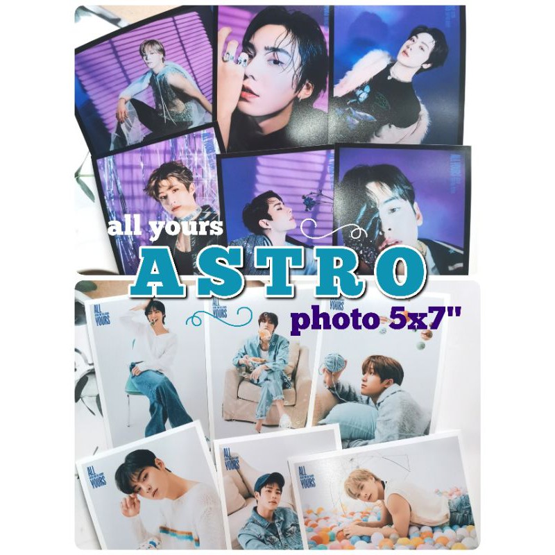 ภาพหน้าปกสินค้าastro รูป 5x7 นิ้ว all yours one kpop จากร้าน kpopbeautythai บน Shopee