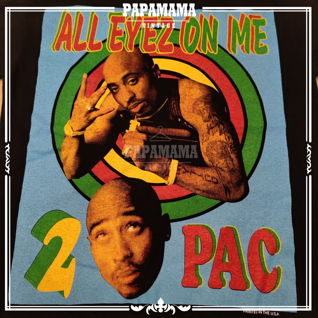 2pac-dr-dre-all-eyes-on-me-califonia-love-เสื้อวง-เสื้อทัวร์-เสื้อแรปเปอร์-rapper-papamama-vintage-heavy-material