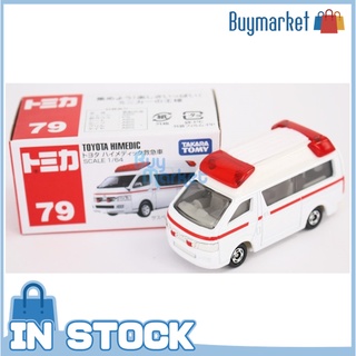 [ต้นฉบับ] Takara Tomy Tomica #79 Toyota Himedic Ambulance Scale 1/64 Mini Diecast Toys Car Car
