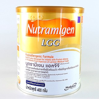 ภาพหน้าปกสินค้าNutramigen LGG 400 g นูตรามิเยน แอลจีจี นมผงสูตรพิเศษ 400 กรัม ที่เกี่ยวข้อง