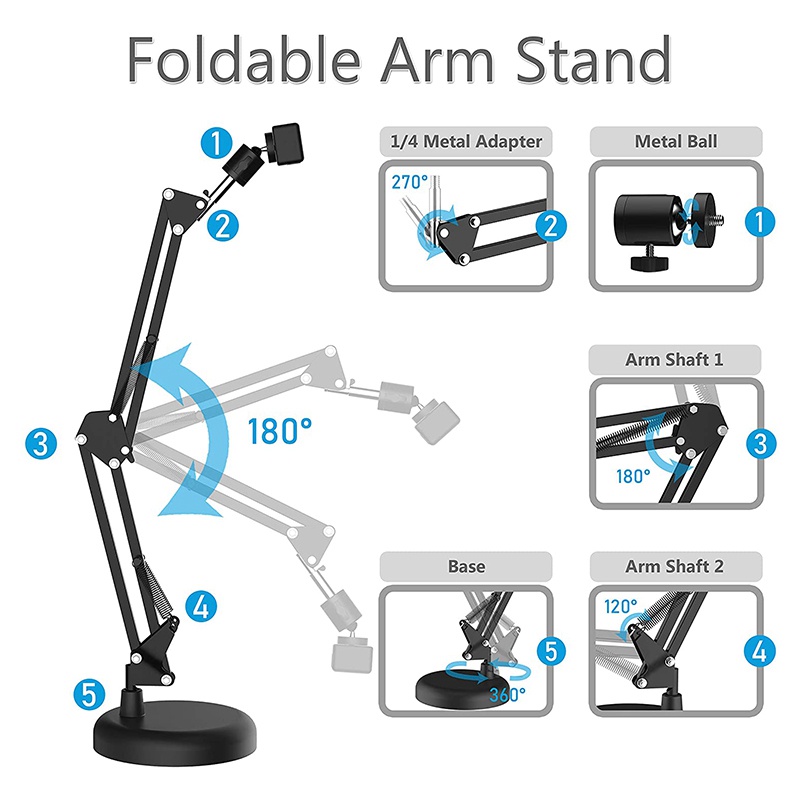 ขาตั้งกล้องเว็บแคมสําหรับ-logitech-webcam