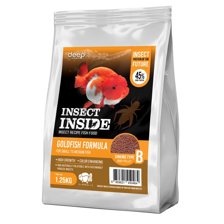 Deep Insect Inside 1.25kg - อาหารปลาทองทุกสายพันธุ์ สูตรเร่งโต&เร่งสี ...