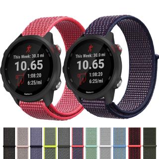 สินค้า สายนาฬิกาข้อมือไนล่อน 20 มม 22 มมสําหรับ garmin vivoactive 3 garmin forerunner 645/245