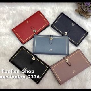 NEW ARRIVAL !!! LYN BORDERY LONG WALLET พร้อมส่งสุดหรู สินค้าเข้าใหม่ค่ะ!!!แท้💯💯Outlet