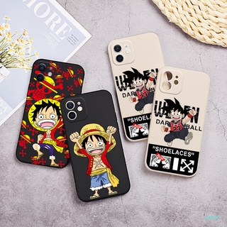 เคสโทรศัพท์มือถือ กันรอยกล้อง ลายวันพีซ โกคู สําหรับ Xiaomi Redmi Note 10S 10 Pro Max Note 9 Pro Max 9S Note 8 Pro 7 Pro Redmi Note 11 Pro K015