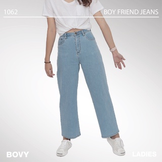 Bovy women jeans ทรงบอย สี light blue รุ่น1062