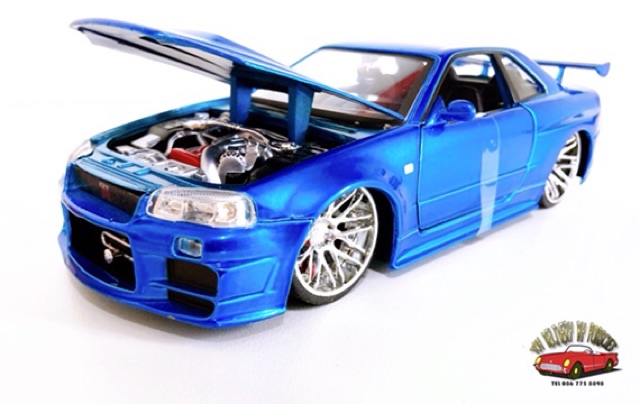 nissan-gtr-r34-fast-and-furious-1-24-jada-toys-โมเดลรถเหล็ก-พร้อมส่ง