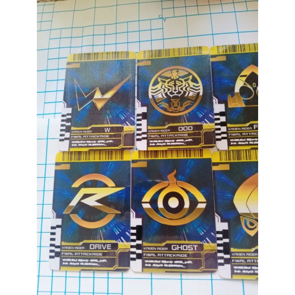 การ์ดโม Kamen raider Neo Decade (Final attack ride) | Shopee Thailand