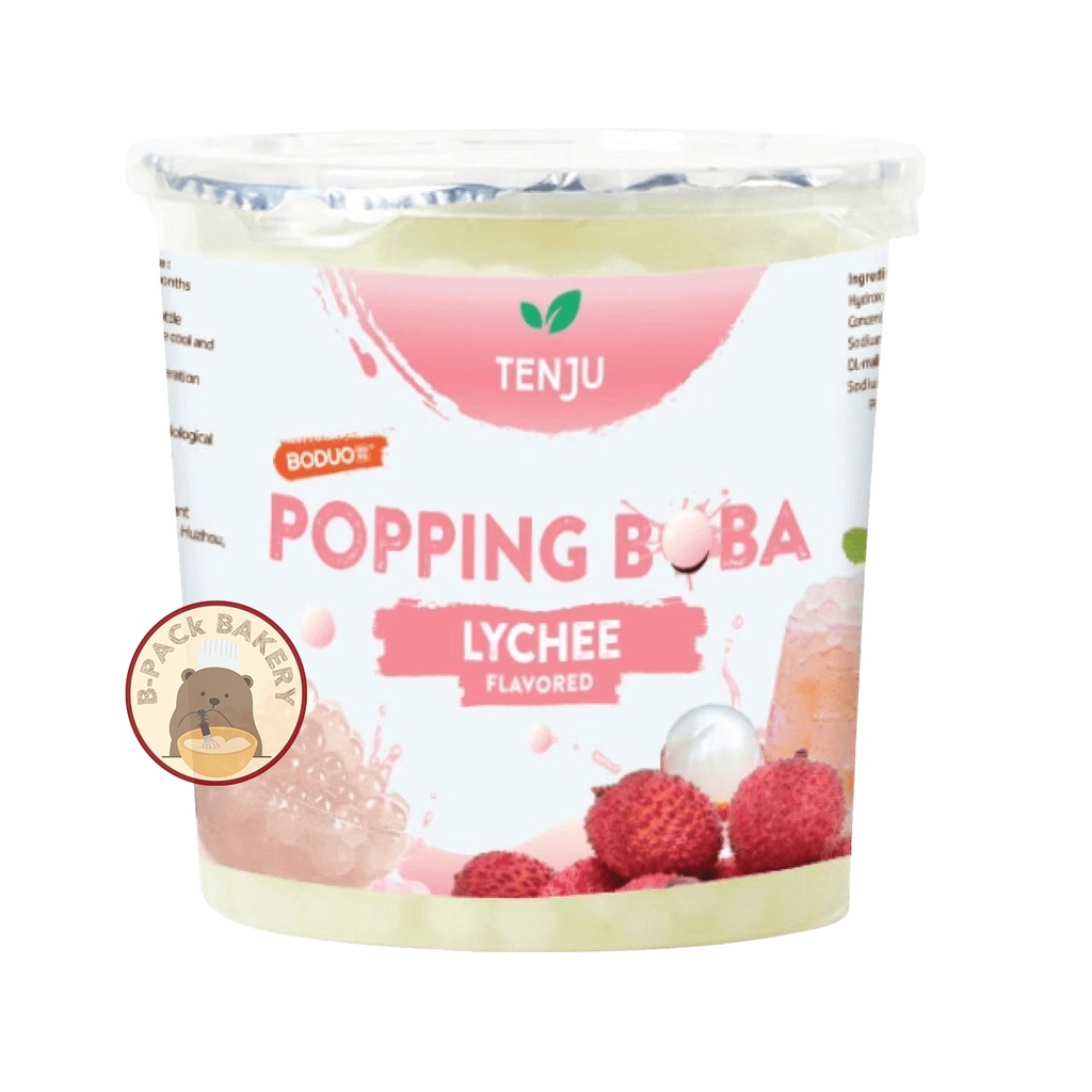 เท็นจู-มุกป็อบ-ลิ้นจี่-เท็นจู-ไข่มุกป็อบ-ลิ้นจี่-tenju-popping-boba-lychee-1kg