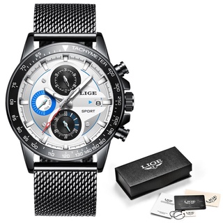 reloj hombre 2019 LIGE Top Brand Luxury Mens Watches Waterproof Ultra Thin Date Wrist Watch Male