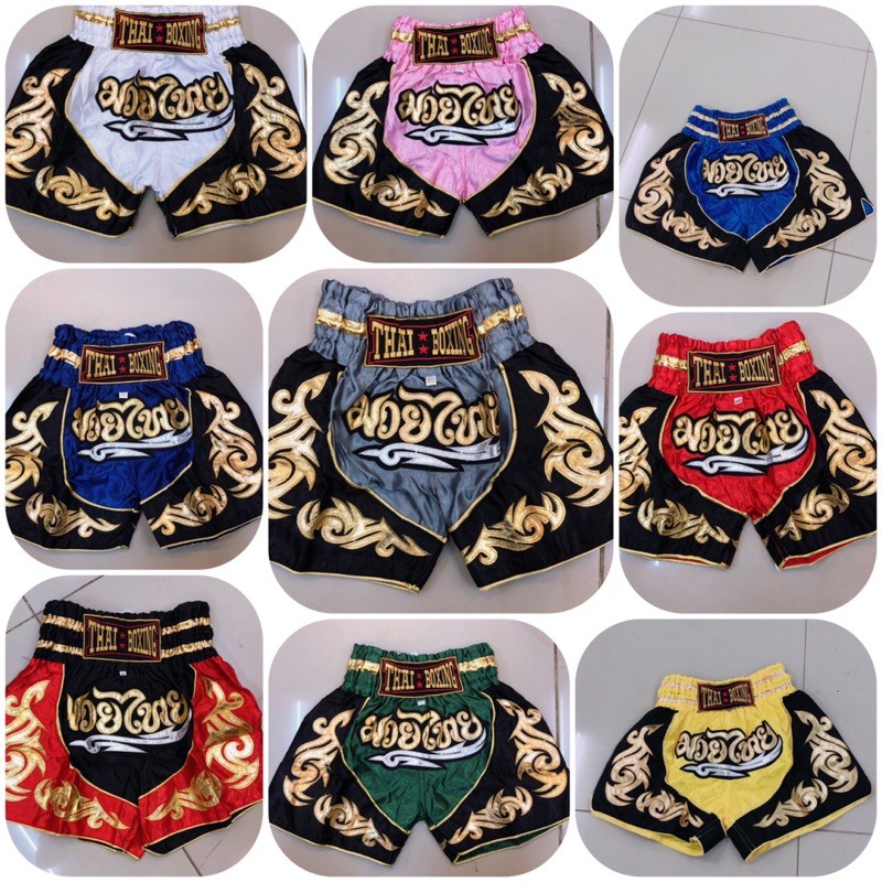 รูปภาพสินค้าแรกของกางเกงมวย กางเกงมวยไทย ของผู้ใหญ่ Thai boxing