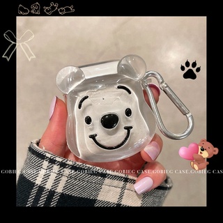 ภาพหน้าปกสินค้าWinnie the Pooh Airpods Case สีมุก สําหรับ  เคสกันกระแทก สีมุก สําหรับ AirPods 1/2 AirpodsPro gen3 AirPods inpods 11/12 AirPods 3 2021 ที่เกี่ยวข้อง