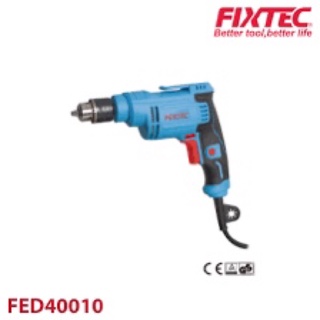 สว่านไฟฟ้า 10mm 400w Fixtec FED40010  รหัส 2566015