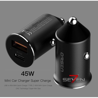 ภาพหน้าปกสินค้าeloop Orsen C8 Car Charger PD/QC 3.0. 45W.  หัวชาร์จรถ 45W ชาร์จเร็ว Quick Charge ที่เกี่ยวข้อง