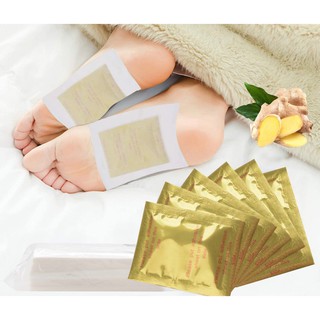 kinoki foot pads Gold แผ่นแปะเท้าผ่อนคลายร่างกาย