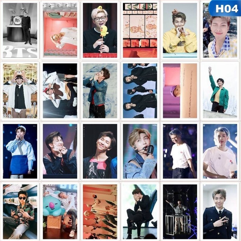 ภาพหน้าปกสินค้า54Pcs/Set Hot Kpop Bts World Paper Photocards Lomo Card Jimin,Jung Kook,V,Suga,J-Hope,Jin,Rm Collective Postcard จากร้าน favouriteme.th บน Shopee