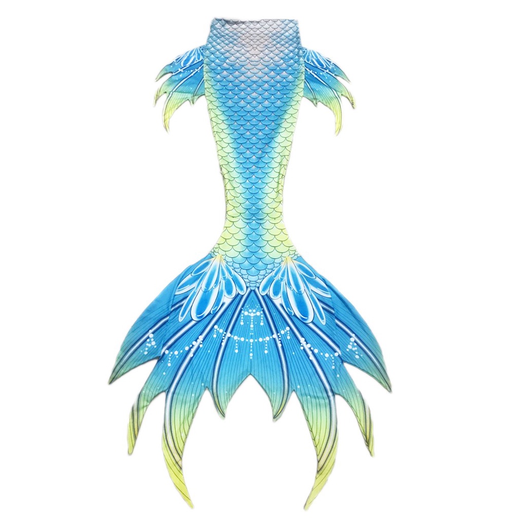 ภาพหน้าปกสินค้า2021 ชุดว่ายน้ําหางนางเงือกสําหรับเด็กและผู้ใหญ่ monofin not include) จากร้าน mermaid_qh.th บน Shopee