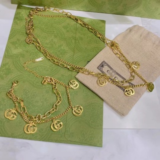 ใหม่ สร้อยข้อมือสเตนเลส สองชั้น พิมพ์ลายตัวอักษร เรียบง่าย เครื่องประดับแฟชั่น สําหรับผู้หญิง 2022