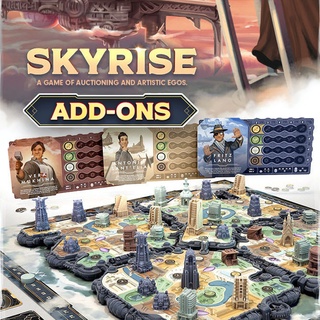 [พรีออเดอร์ ของแท้] Skyrise Wooden Token Pack Board Game