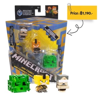 Minecraft Mini Figure pack 3 ตัว - Minecraft Greek Mythology Series 3-Pack