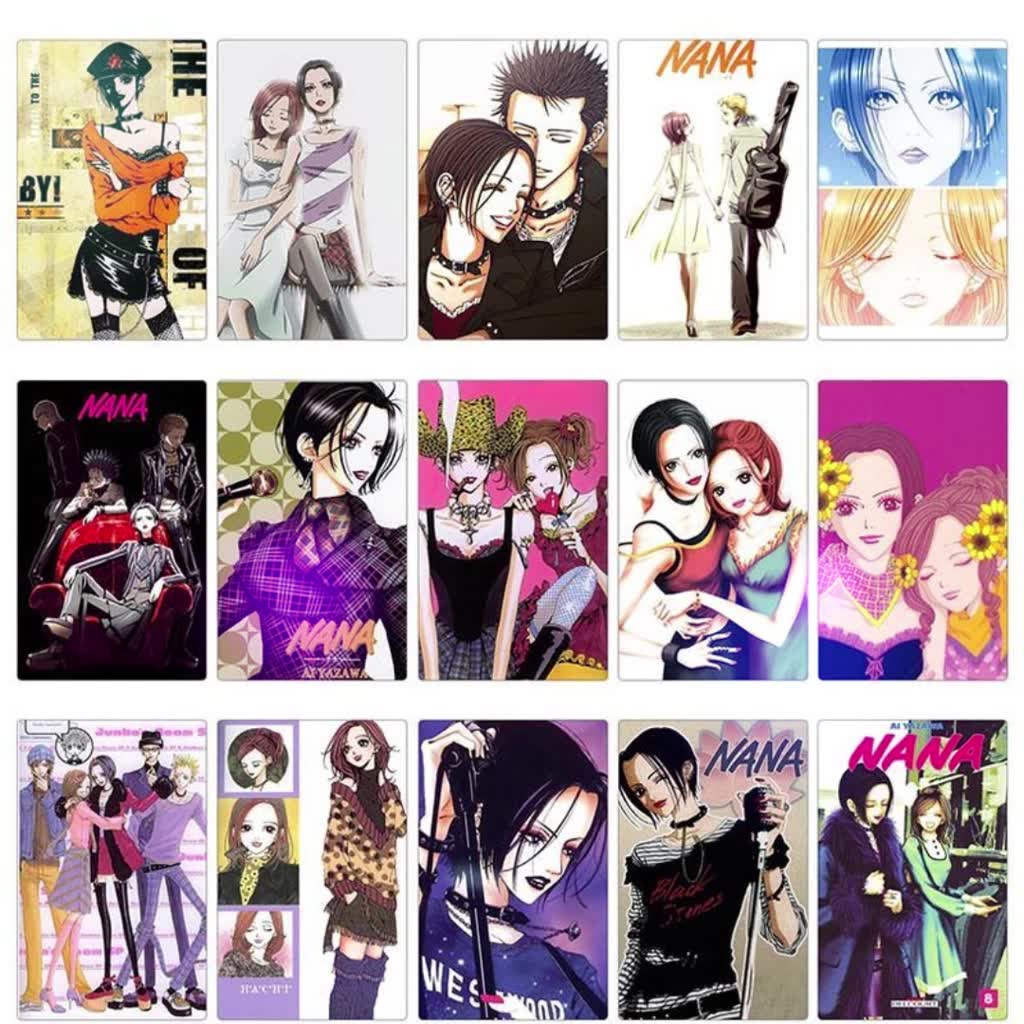 การ์ดเกม-การ์ดการ์ตูน-การ์ดอนิเมะ-nana-osaki-nana-komatsu-nana-30-แผ่น-กล่องเหล็ก-การ์ดฟิล์มพีวีซีโปร่งแสง