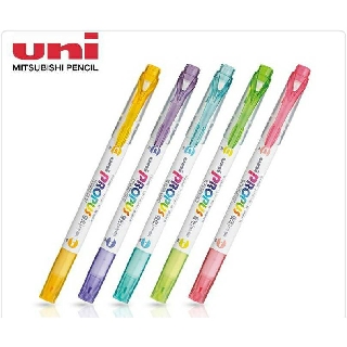 UNI ไฮไลท์เตอร์ โปรพัส PUS-102T Soft จำนวน 1 แท่ง