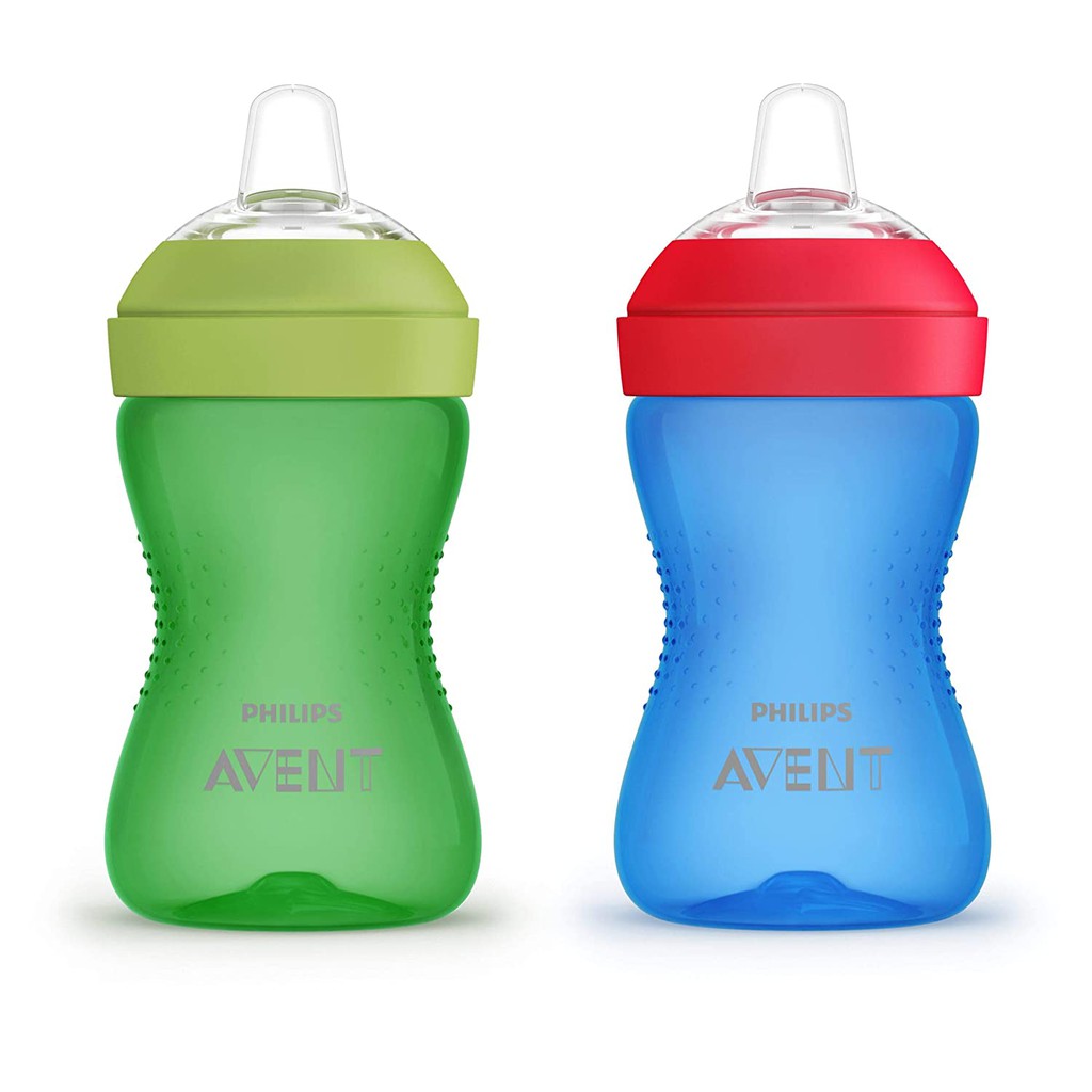 แก้วหัดดื่ม-avent-sippy-ขนาด-10oz-แบบยกดื่ม-กันสำลัก-เด็ก-แก้วหัดดูด-เทไม่หก-ขวดหัดดื่ม-หัดดูด