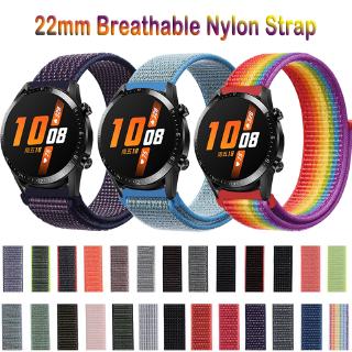 20 มม 22 มม สายคล้องนาฬิกาข้อมือไนล่อนระบายอากาศ สําหรับ huawei gt 2e strap For HuaWei gt 2 42 มม 46 มม