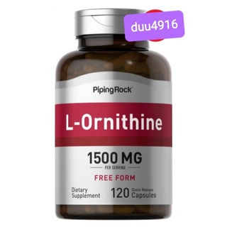 ภาพขนาดย่อของภาพหน้าปกสินค้าL-Ornithine 120 capsules จากร้าน duu4916 บน Shopee