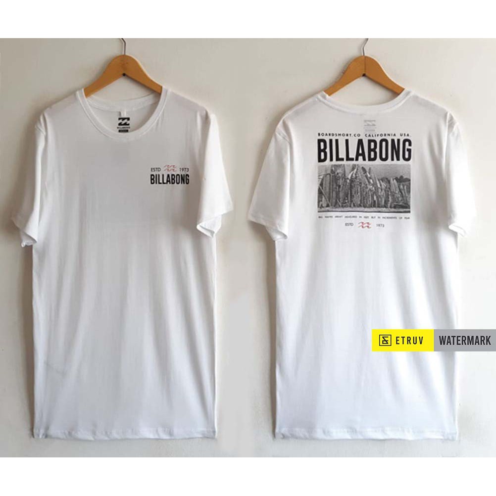 billabong-เสื้อยืดพิมพ์ลาย-surfing-and-skates-สําหรับผู้ชายและผู้หญิง