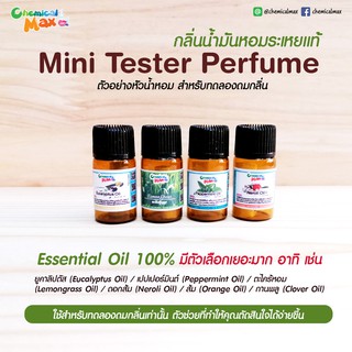 [สินค้าทดลอง ขั้นต่ำ 3 ชิ้น]   Mini tester Perfume เทสเตอร์หัวน้ำหอม แนวน้ำมันหอมระเหย เทสเตอร์น้ำหอม มินิเทสเตอร์