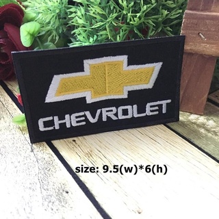 Chevrolet ตัวรีดติดเสื้อ อาร์มรีด อาร์มปัก ตกแต่งเสื้อผ้า หมวก กระเป๋า แจ๊คเก็ตยีนส์ Racing Embroidered Iron on Patch 2