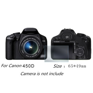 สินค้า กระจกนิรภัยป้องกันหน้าจอสำหรับ Canon EOS 450D กล้องฟิล์มฟิล์มนิรภัยฟิล์มป้องกัน HD