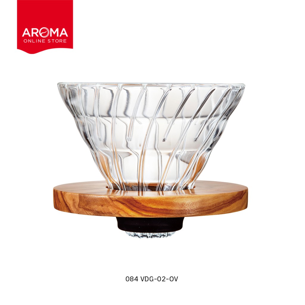 hario-ดริปเปอร์-hario-084-v60-glass-dripper-olive-wood-02-vdg-02-ov