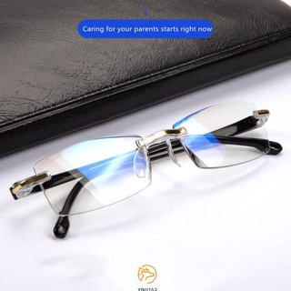 ภาพหน้าปกสินค้า【xinyia2.th】แว่นตาอ่านหนังสือ ประดับเพชร ไร้ขอบ ป้องกันแสงสีฟ้า ที่เกี่ยวข้อง