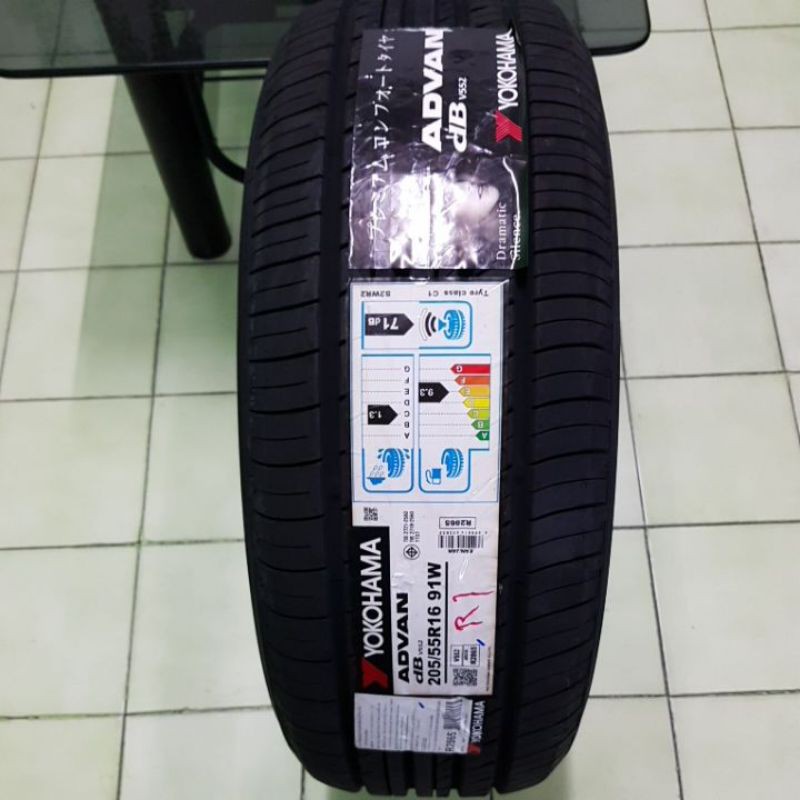 ยาง Yokohama รุ่น ADVAN dB V552 4เส้น ยางผลิตปี24 made in Japan ...