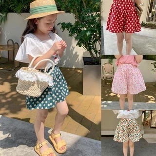 Blue & White Smocked Polka Dot Short Romper – Deolinda SS26 In Stock Now