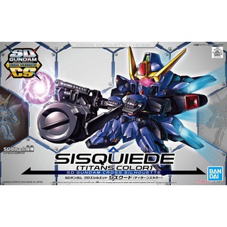 (พร้อมส่ง) SD Gundam Cross Silhouette Sisquied [Titans Colors] กันดั้ม