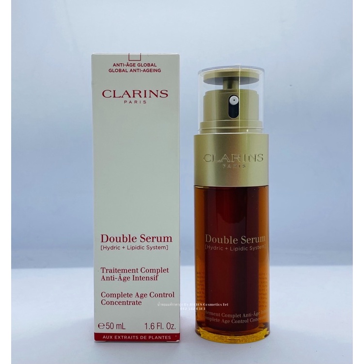 clarins-double-serum-50-ml-ของแท้เค้าเตอร์ห้าง