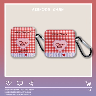 🔥จัดส่งภายใน24ชั่วโมง🔥เชอร์รี่ cherry love เคส สำหรับ Airpods 3 pro case เคสแอร์พอร์ต gen2 gen3 2021 สำหรับ AirPod 1 2