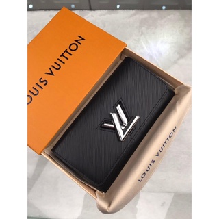 Louis&vuitton LV bifold scratchproof long wallet purse clip clutch multislots card holder coin pouch