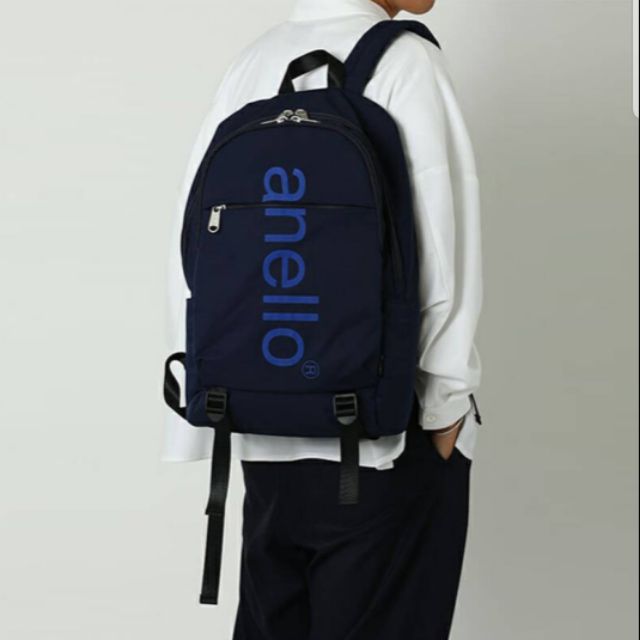 Anello big logo store print mini daypack