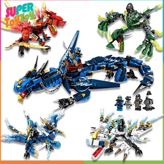 ชุดตัวต่อเด็ก ราคาถูก ตัวต่อninja dragon ของเล่นสําหรับเด็ก